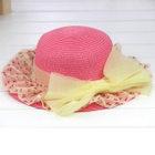 Momiton - Bow-Accent Woven Hat