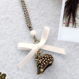 Vintage Hedgehog Necklace