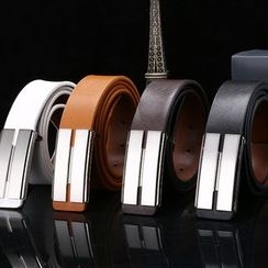 Sumabold - Plain Genuine-Leather Belt Sumabold - Plain Genuine-Leather Belt