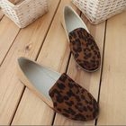 Smoothie - Leopard-Print Panel Patent Loafers