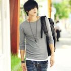 HOTBOOM - Elbow Sleeve Raglan T-Shirt