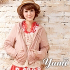 YUMI - Hooded Zip-Up Jacket