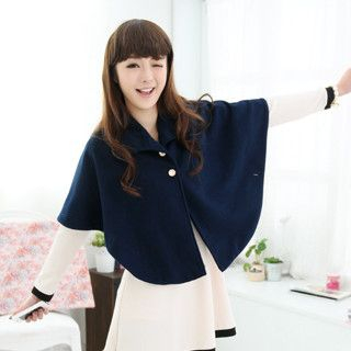 59 Seconds - Wool-Blend Cape Jacket 59 Seconds - Wool-Blend Cape Jacket