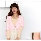 59 Seconds - Furry Knit Cardigan