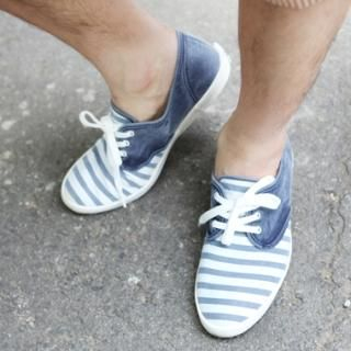 Stripe Canvas Sneakers