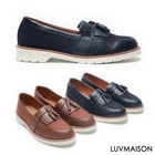LUVMAISON - Tassel-Accent Loafers
