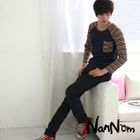 NanNom - Color-Block Raglan-Sleeve T-Shirt