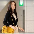 59th Street - Ruffle Chiffon Cardigan with Sash