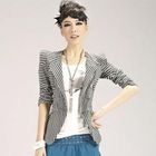 Othermix - Sharp Shoulder Striped Jacket