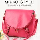Mikko - Belted Flap Shoulder Bag