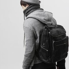 Hwang Kum Style - Faux-Leather Backpack