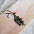 MyLittleThing - Vintage Copper Crown Necklace