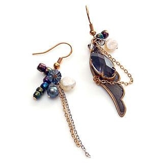 Angel Wing Irregular Earrings