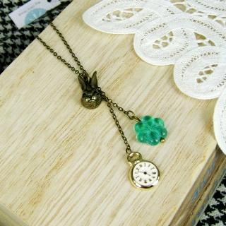 Copper Little Bunny Necklace