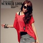 PUFFY - Stripe-Hem Sleeveless Sheath Dress