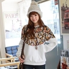 CLICK - Printed Panel Pullover