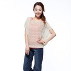 O.SA - Batwing-Sleeve Open-Knit Top