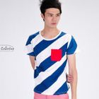 INTHING - Striped Short-Sleeve Tee