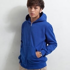 Free Shop - Pocket-Front Zip Hoodie