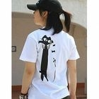 SCOPY - Crewneck Tee - 'LOVE CAT' (Unisex )
