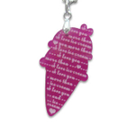 Sweet & Co. - I Love Ice-cream Mirror Charm Necklace