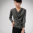 deepstyle - Cowl-Neck Top