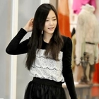 Miss Hong - Lace Panel Top