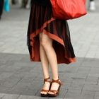 SOHO Central - Wrap-Front Dip-Back Skirt