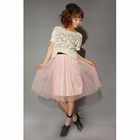 Click Japan - Elastic-Waist Tulle Skirt