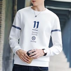 Evzen - Lettering Pullover Evzen - Lettering Pullover