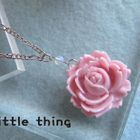 MyLittleThing - Purple Rose Necklace