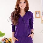 JK2 - Side-Zip Hooded Dress