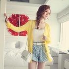 BBon-J - V-Neck Long Cardigan
