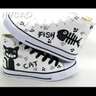 HVBAO - Print High-Top Sneakers