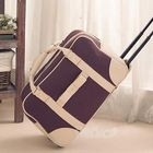 PG Beauty - Contrast-Trim Bow-Accent Carryall