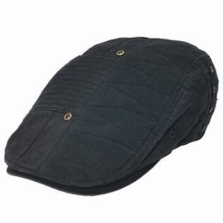 Stitched Panel Flat Cap