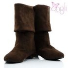 Nongli - Shirred Long Boots
