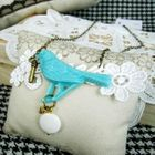 MyLittleThing - Blue Sweet Candy Bird Necklace