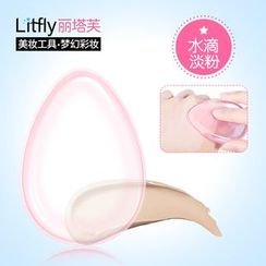 Litfly麗塔芙 - 透明果凍粉撲 (水滴淡粉) Litfly麗塔芙 - 透明果凍粉撲 (水滴淡粉)