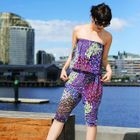 59 Seconds - Paisley Cropped Jumpsuit