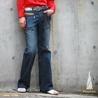 Purplow - Zip Pocket Denim Jeans