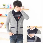 SEOBEAN - Contrast-Trim Cardigan