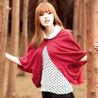 Tokyo Fashion - Fleece-Trim Single-Button Jacket