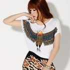 MISSTHEA - Dolman-Sleeve Printed T-Shirt