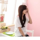 Maymaylu Dreams - Set: Hooded Scoop Neck Tee + Striped Tank Top