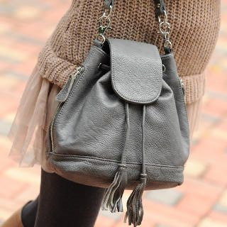 Tasseled Bucket Bag Tasseled Bucket Bag