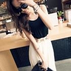 PUFFY - Sleeveless Chiffon Maxi Dress