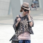 PUFFY - Leopard Print Cropped Top