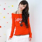 59 Seconds - Set: Printed Sweater + Leopard Print Tank Top