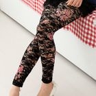 59 Seconds - Rose-Print Lace Leggings